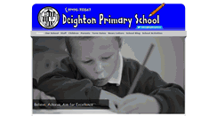Desktop Screenshot of deightonprimary.co.uk