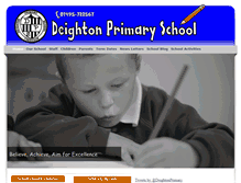 Tablet Screenshot of deightonprimary.co.uk